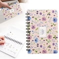 thumbnail image 2 of Solivara Botanical Planner Notebook Elegant Plant Themed Daily Time Management With Hourly Schedule Weekly Monthly Organizer Hardcover (Pink,7.28 × 4.92in), 2 of 9