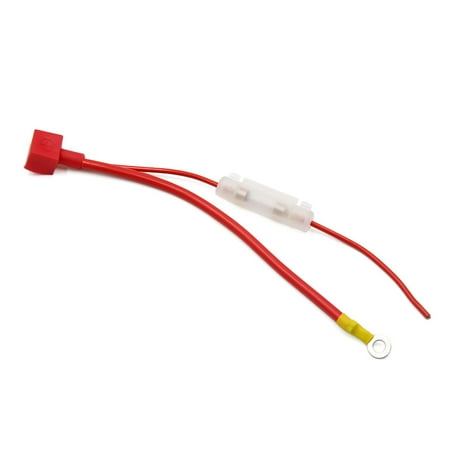 - Universal Red Plastic Wire Inline Fuse Holder Wiring Connector for Cars Vehicle