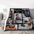 thumbnail image 4 of Custom Blanket with Photos Customized Blanket Personalized Blanket Gifts for Mom, Dad,Christmas, Birthday(1-Photo, 72 * 54in), 4 of 6