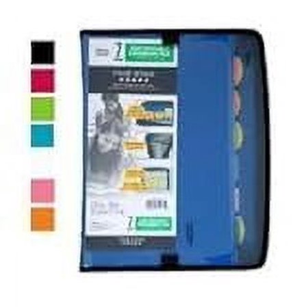 Five Star 7 Pocket Customizable Expanding File with Zipper Closure - Assorted Colors Check Memo on Sellers List by Five Star