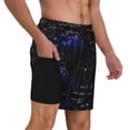 thumbnail image 2 of Saiise Mathematica Science for Mens Swimming Trunks Swim Trunks Quick Dry Swim Shorts with Mesh Lining Funny Swimwear Bathing Suits-Medium, 2 of 6