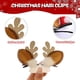 thumbnail image 2 of Accesorios para el cabello navideños para mujer, lindos y divertidos adornos navideños de Papá Noel con forma de cuerno de ciervo de imitación, pinza de pico de pato, 2 of 5