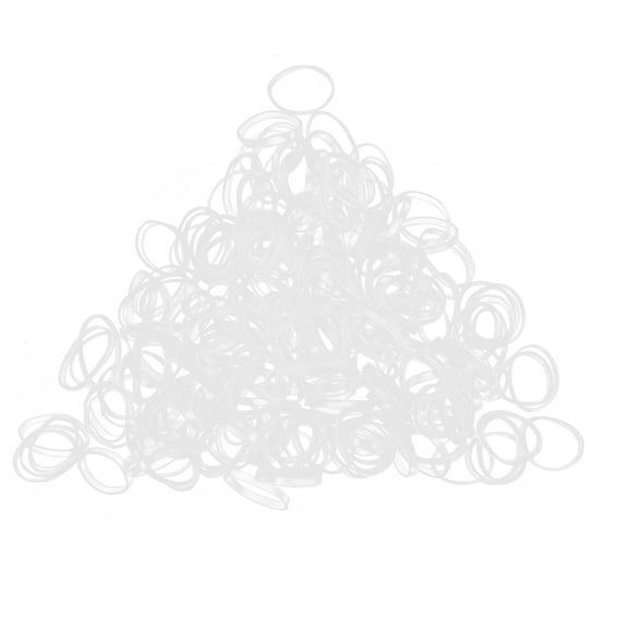 UPGRATOR Rubber Band Hair Ties 500Pcs for Special Events and Professional Hairstyling