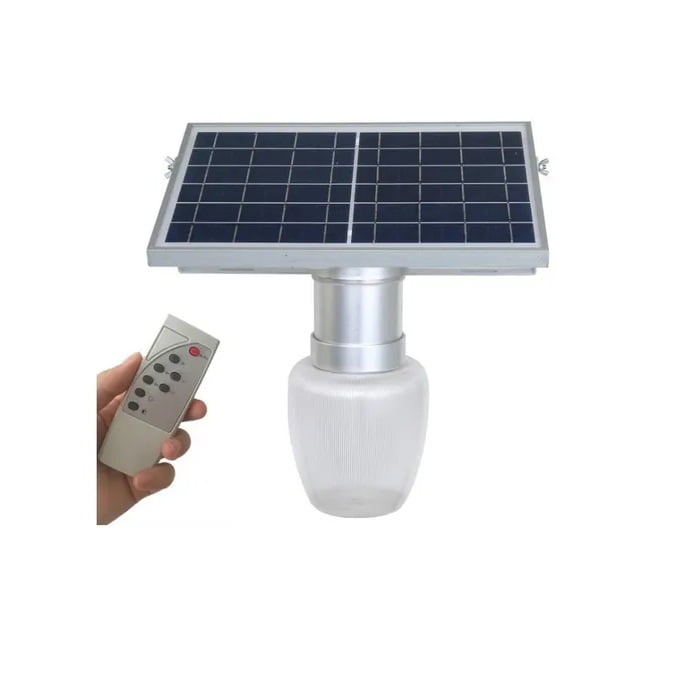 Foco Led Solar Exterior Para Jardín 10W