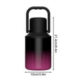 thumbnail image 3 of Latrodar Sulated Gallon Jug With Handle Stainless Steel Large Double Vacuum Water Bottle For Hot Cold Drinks Wide Mouth Sweat Proof Great For Travel Camping St, 3 of 5