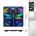 thumbnail image 2 of Digital Bathroom Scale with Large LCD Display,High Capacity Scale 400 lbs High Precision body fat scale-Holographic Dragonflies Shimmering In The Light, 2 of 4