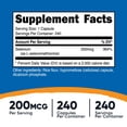 thumbnail image 2 of Suplemento Nutricost Selenium 200 mcg 240 cápsulas, 2 of 6