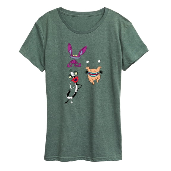 AAAAHH!! Real Monsters - Monsters Close Up - Women's Short Sleeve Graphic T-Shirt