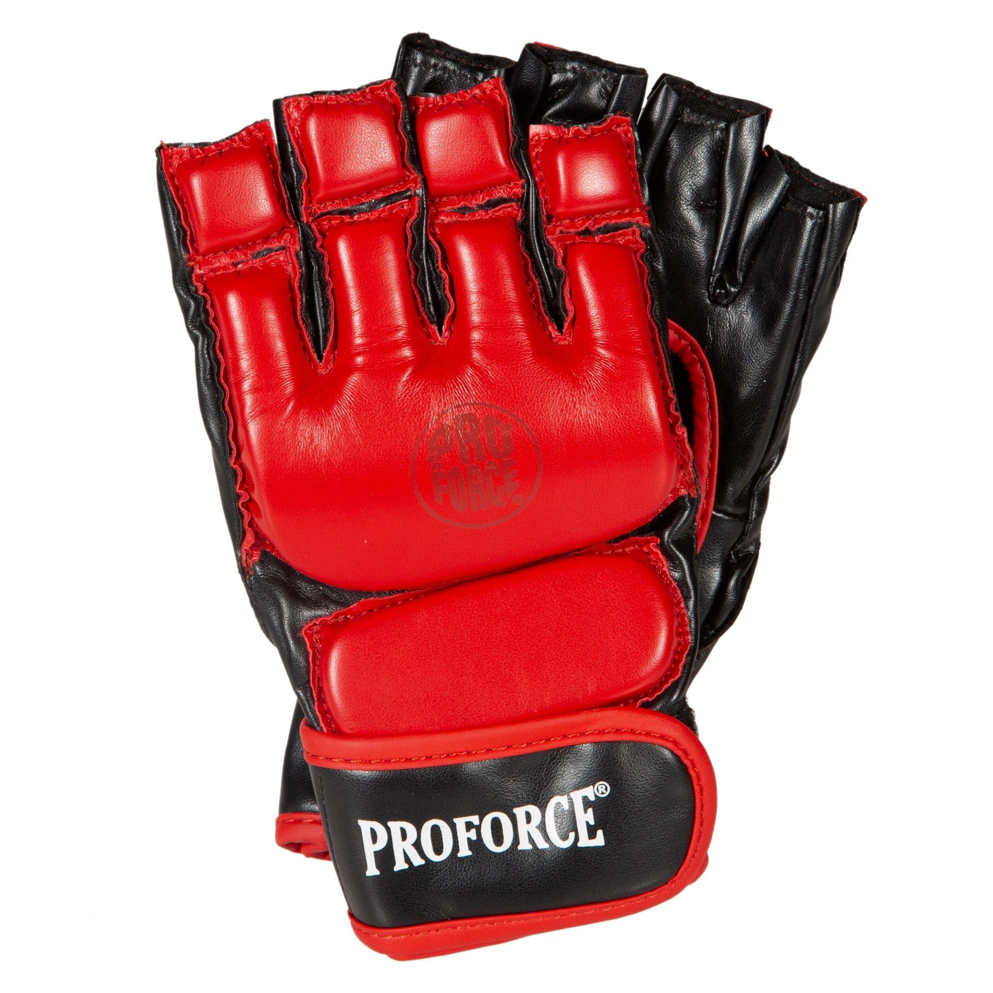 ProForce Open Palm Fighting Gloves Red