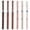 Black Ink, variant on 0.5mm Quick Dry Gel Ink Pens, 6Pcs Slim Fine Point Neutral Pens, Smooth Retractable Quick Drying Fine Line Writing Pen Set for Office Journal Note Daily Writing Projects