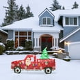 thumbnail image 3 of National Tree Company Pre-Lit  Santa Pick Up Truck, Multicolor Lights,  LED, 46 Inch,  Indoor or Outdoor Use., 3 of 5