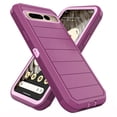 thumbnail image 3 of Asuwish Compatible with Google Pixel 7 Pro 5G Phone Case Hybrid Rugged Shockproof Hard Protective Drop Proof Full Body Heavy Duty Mobile Cell Cover for Pixel7Pro Pixel7 XL Seven 7Pro Women Men Purple, 3 of 7