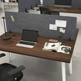 thumbnail image 2 of Bush Business Furniture 58W Desktop Privacy Screen in Cool Charcoal, 2 of 12