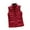 Wine, variant on Ailaofu Puffer Vest Women Sleeveless Zip Up Outerwear Stand Collar Quilted Vest Warm Winter Jackets Coats with Pocket