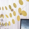 thumbnail image 5 of Efavormart Set of 3 Gold 90" Circle Dots Party Paper Garland DIY Garland Backdrop Photo Props, 5 of 10