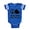 Royal Blue, variant on CafePress - Peace Love Italian Greyhound Baby Football Bodysui - Cute Infant Baby Football Bodysuit