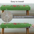thumbnail image 6 of XYZCANDO Machine Washable Dining Bench Covers for Bedroom Living Room, Polyester Spandex Stretch Bench Seat Cover with Scratch Resistant, 6 of 9