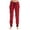 Red Buffalo Plaid Jogger, variant on Women Pajama Pants Sleepwear Joggers (Red Buffalo Plaid Jogger, Small)
