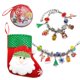 thumbnail image 4 of 24 Uds. de fabricación de pulseras navideñas con abalorios, suministros artesanales para la fabricación de joyas, accesorios, collar de decoración Soledad dijes colgantes, 4 of 10