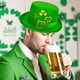 thumbnail image 4 of St Patricks Day Hats With Light St Patrick's Day Green Velvet Hat Green St Patricks Day Party Accessories Green Christmas Tree Topper Hat, 4 of 7