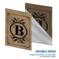 thumbnail image 4 of Anley Classic Monogram Letter B Garden Flag, Double Sided Family Last Name Initial Yard Flags - Personalized Welcome Home Decor - Weather Proof & Double Stitched - 18 x 12.5 Inch, 4 of 5