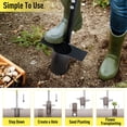 thumbnail image 2 of Juego de Herramientas de Jardinería Jardineer Plantador de Bulbos con Mango Largo de 88 cm, 2 of 7