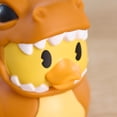 thumbnail image 3 of Duckalooz Jurassic T-rex Small Toy Duck, 3 of 4