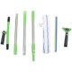 thumbnail image 1 of KAKOWELY 1Jgo Limpiador De Parabrisas Y Con Mango Antideslizante Y Material Resistente Verde, 1 of 8