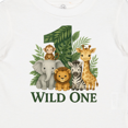 thumbnail image 4 of Inktastic Wild One 1st Birthday Safari Animals Boys or Girls Baby T-Shirt, 4 of 5