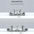 thumbnail image 3 of BEQU 4-in-1 Vertical Laptop Stand/Holder (Silver), Heavy Duty Aluminum, Anti-Slip Silicone Pad, Adjustable, Fits All IPADs/Tablets/Cell Phones/Laptops (MacBook/Windows/Linux/Chromebook), 3 of 9
