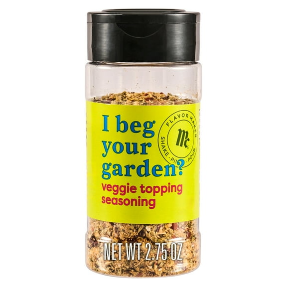 McCormick Flavor Maker Veggie Topping Seasoning, 2.75 oz Bottle
