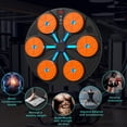 thumbnail image 4 of Máquina de boxeo música electrónica boxeo pared objetivo Sanda para niños adultos deportes de interior ejercicio saco de arena música boxeo entrenador Naranja, 4 of 7