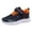 Orange, variant on ZHOGXU Kids Boys Girls Casual Sneakers With Strap Indoor Outdoor Comfortable Breathable Lightweight Non Slip Mesh Sports Shoes,Black,31