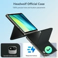 thumbnail image 5 of Headwolf WPad6 Case, Ultra Thin 10.1 inch Tablet Case, Ultra Lightweight, Shockproof, Scratch Resistant Tablet Cover, Stand Function, Full Protection, 5 of 8