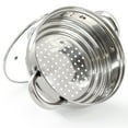 thumbnail image 2 of Oster Sangerfield 8 Inch Universal Stainless Steel Steamer with Lid, 2 of 5