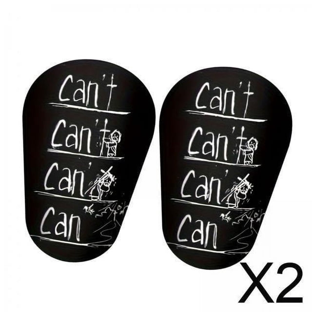 2x2x Mini Espinilleras De Fútbol Espinilleras De Entrenamiento De Fútbol Para Niños Niños Niñas XS Letras Blancas Y Negras