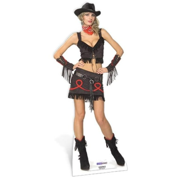Star Cutouts SC187 Cowgirl Babe Cardboard Cutout Standup