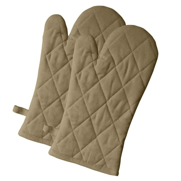 Ensemble de 2 mitaines de four en coton Fabstyles Solo