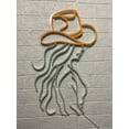 thumbnail image 4 of Glowneon Cowgirl Art Led Light Decor, Western Wall Art Neon Sign, 4 of 4