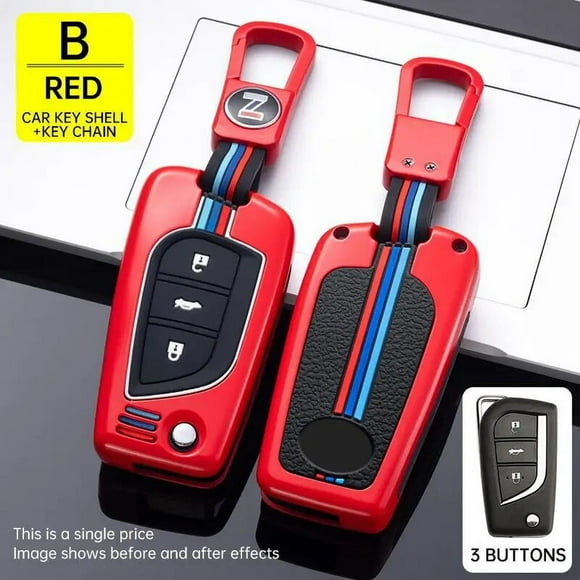 Car key case for toyota highlander rav4 izoa chr levin camry corolla reiz 2010 2011 2012 2013 2014 2015 2016 2017 2018 cover