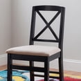 thumbnail image 2 of Linon Triena Dining Chair - Black, 2 of 9