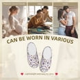 thumbnail image 7 of Lsque Lavender Flowers Pattern Womens Comfort Cotton on Scuff With Memory Foam and Anti-skid Sole Slipper-37/38, 7 of 7