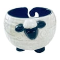 thumbnail image 1 of simhoa Ceramics Yarn Bowl Accessory Large String Storage Decorative Crocheting Bowl, 1 of 8