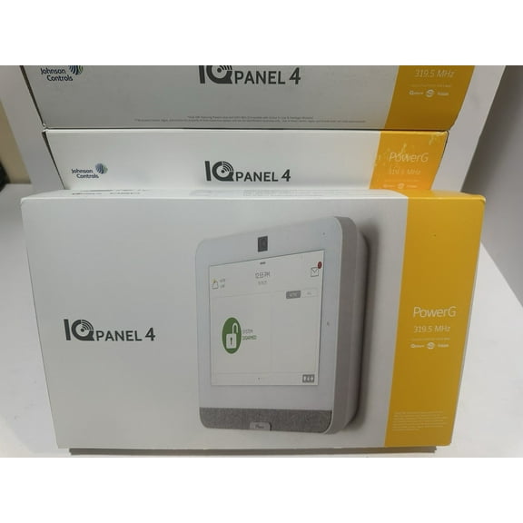 QOLSYS iQ4 iQP4001 Panel 4 ALARM SYSTEM PowerG S-line GE LTE 319.5 MHz