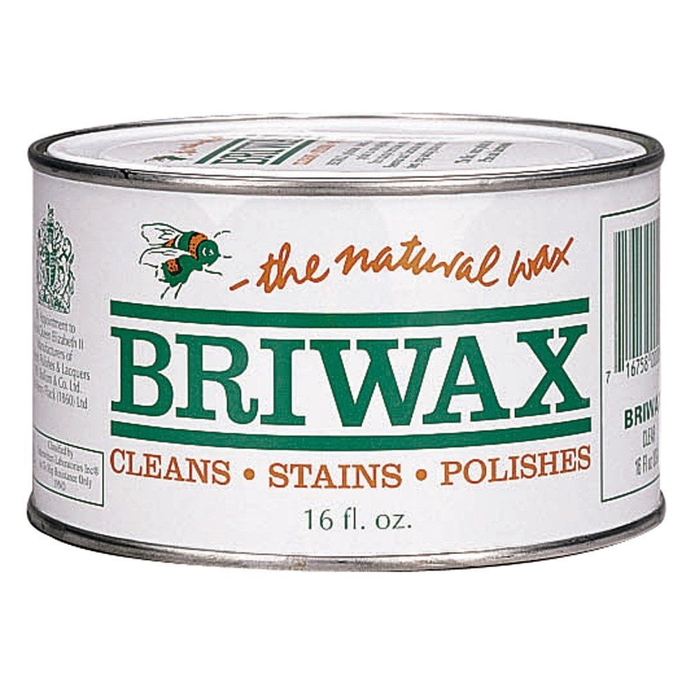 Furniture Wax Polish Clear, Briwax Clear/Original 16oz By Briwax Ship