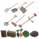 thumbnail image 1 of Farm Playset Simulation Farm Tool Toy For Children Imaginative Play Accessories 1 Set, 1 of 5