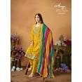 thumbnail image 3 of Custom Made Bollywood Pakistani Kurta Pant Dupatta Set Wedding Wear Kurti Pant Set Top Combo, 3 of 5