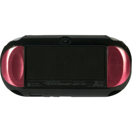 Metallic Faceplate Plastic Case for PS Vita (Pink)