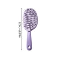 thumbnail image 2 of Peine de púas altas para peinar el cabello; cepillo-almohadilla de masaje autolimpiante para el cuidado del cuero cabelludo y el cabello, 2 of 2