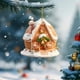 thumbnail image 5 of Decoraciones navideñas, adornos navideños, regalos de Navidad, decoración navideña colgante, decoración para el árbol de Navidad, exquisita decoración colgante acrílica para la casa, letrero colgante, 5 of 6